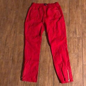 Jaanu Crimson Red Moto pant